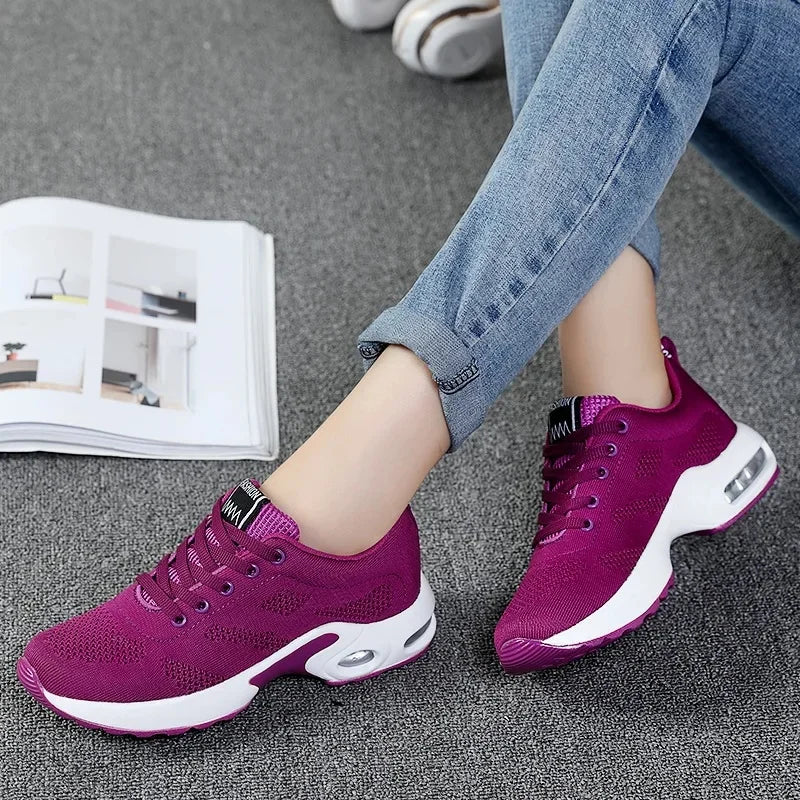 Alice - Women's Breathable Knit Mesh Casual Sneakers