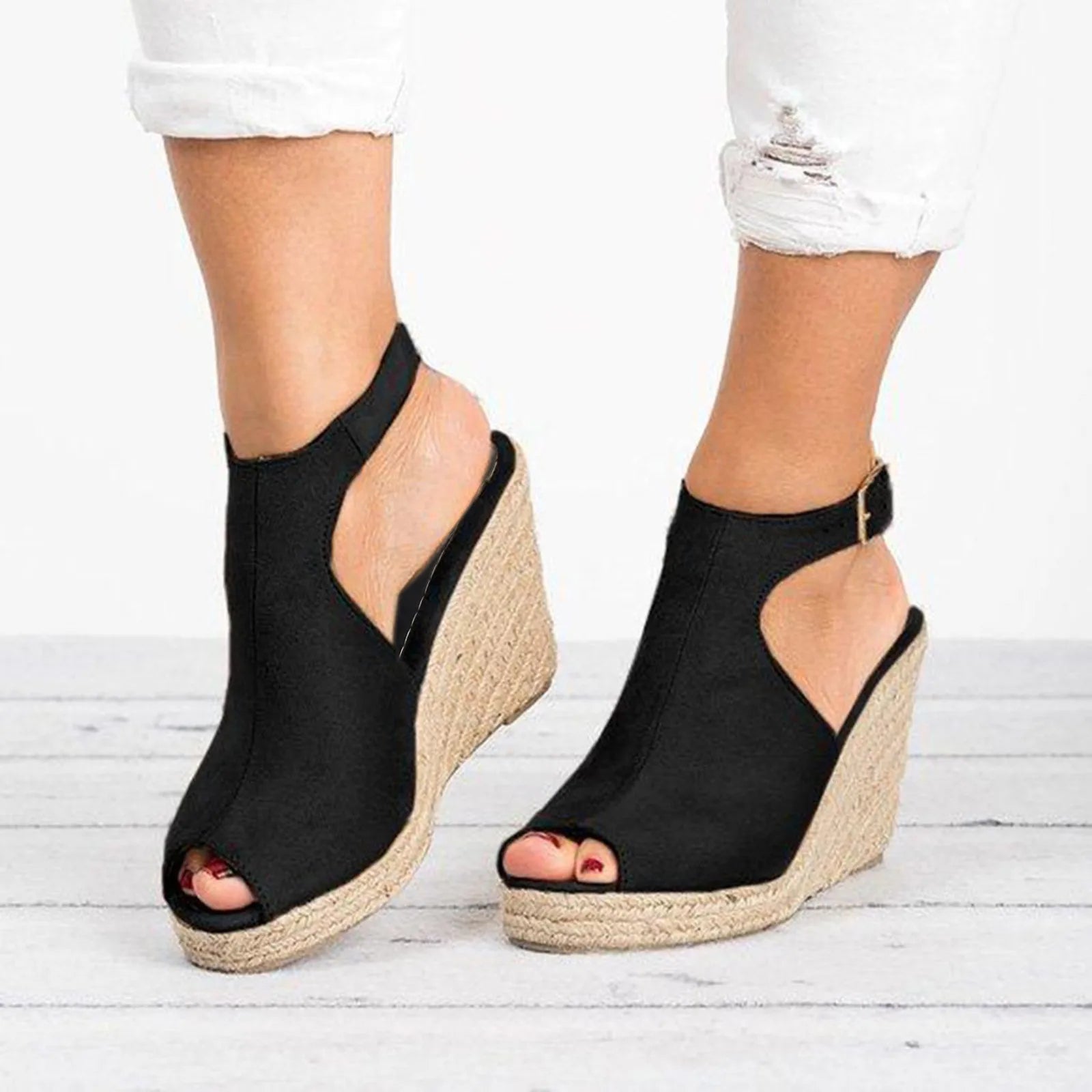 Shiloh - Women's High Heel Platform Wedge Sandals