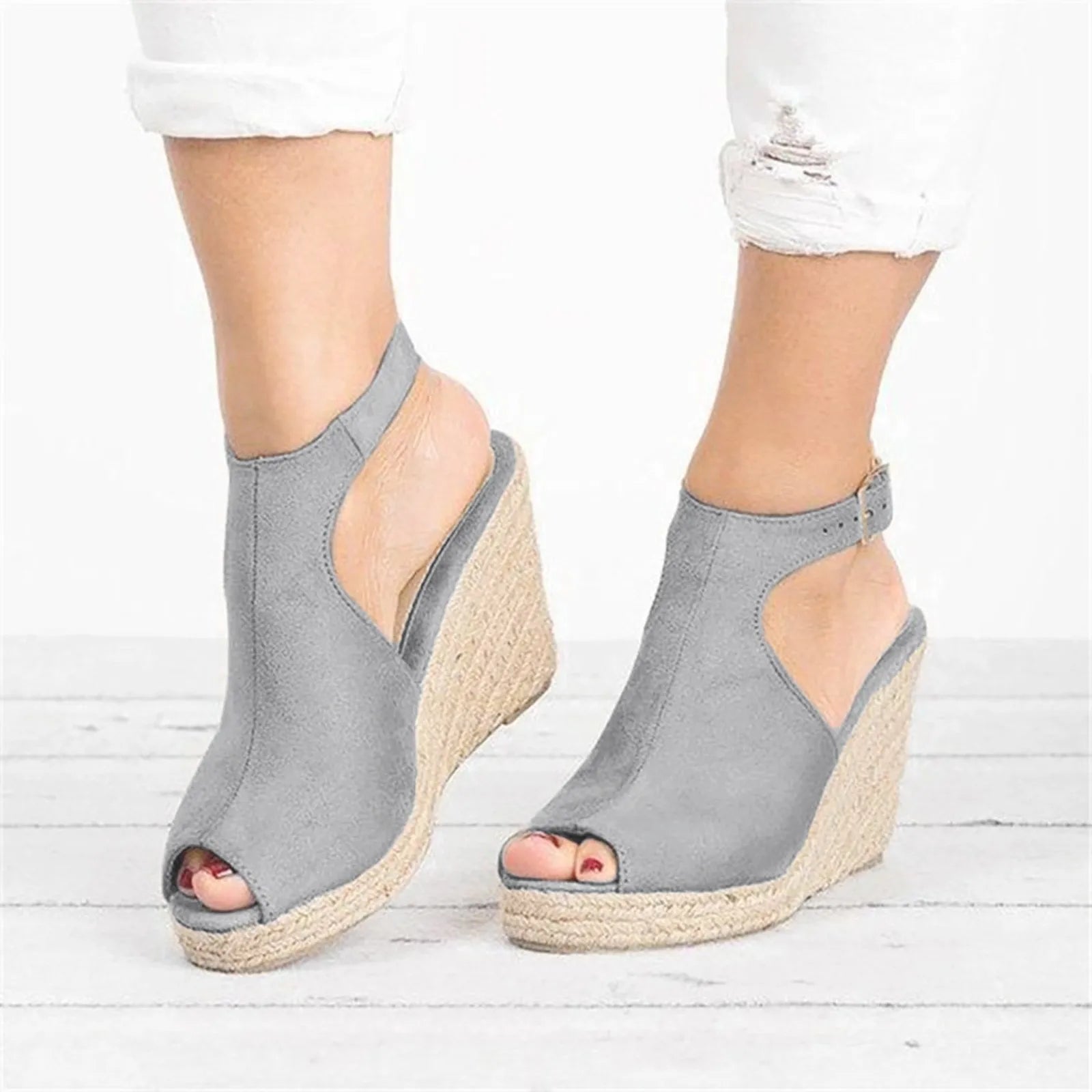 Shiloh - Women's High Heel Platform Wedge Sandals